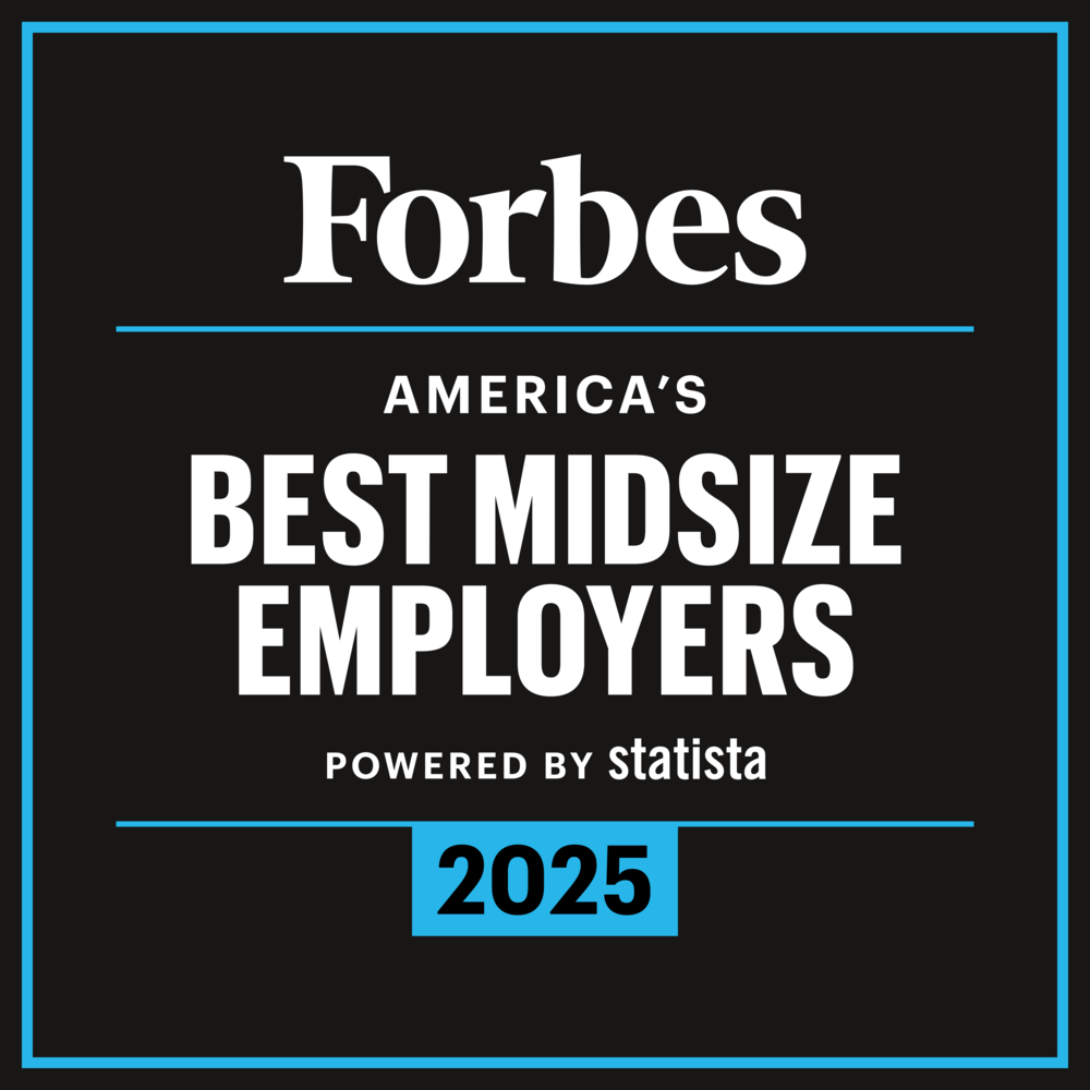 Forbes 2025 America’s Best Midsize Employers Award